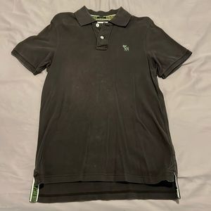 Brown Abercrombie classic polo